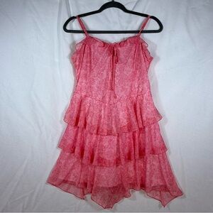 Wild Fable Pink Smocked Dress | L